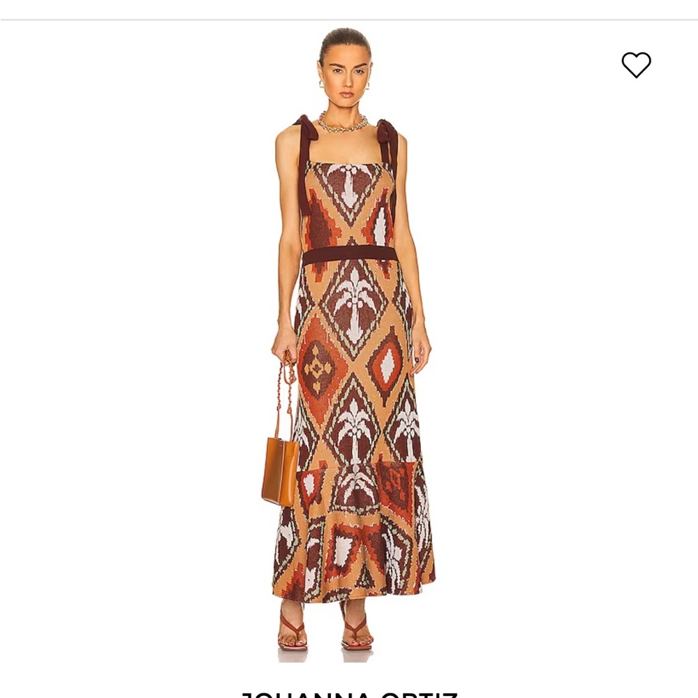 Johanna Ortiz Nymph Secrets Midi Dress Size S